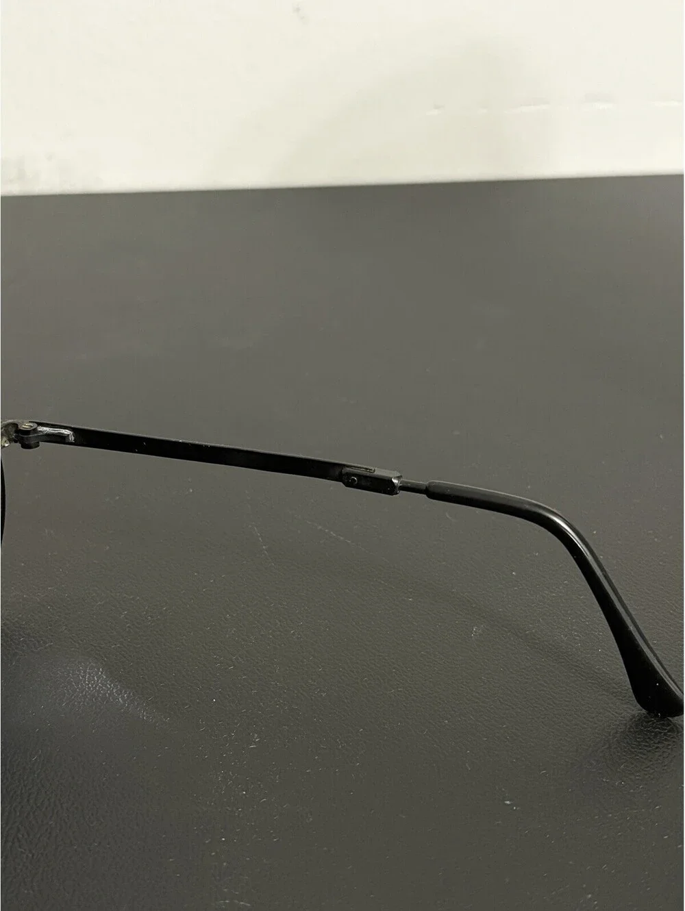 Vintage Folding Aviator Sunglasses Blue Gradient Lenses w/ Carrera Case